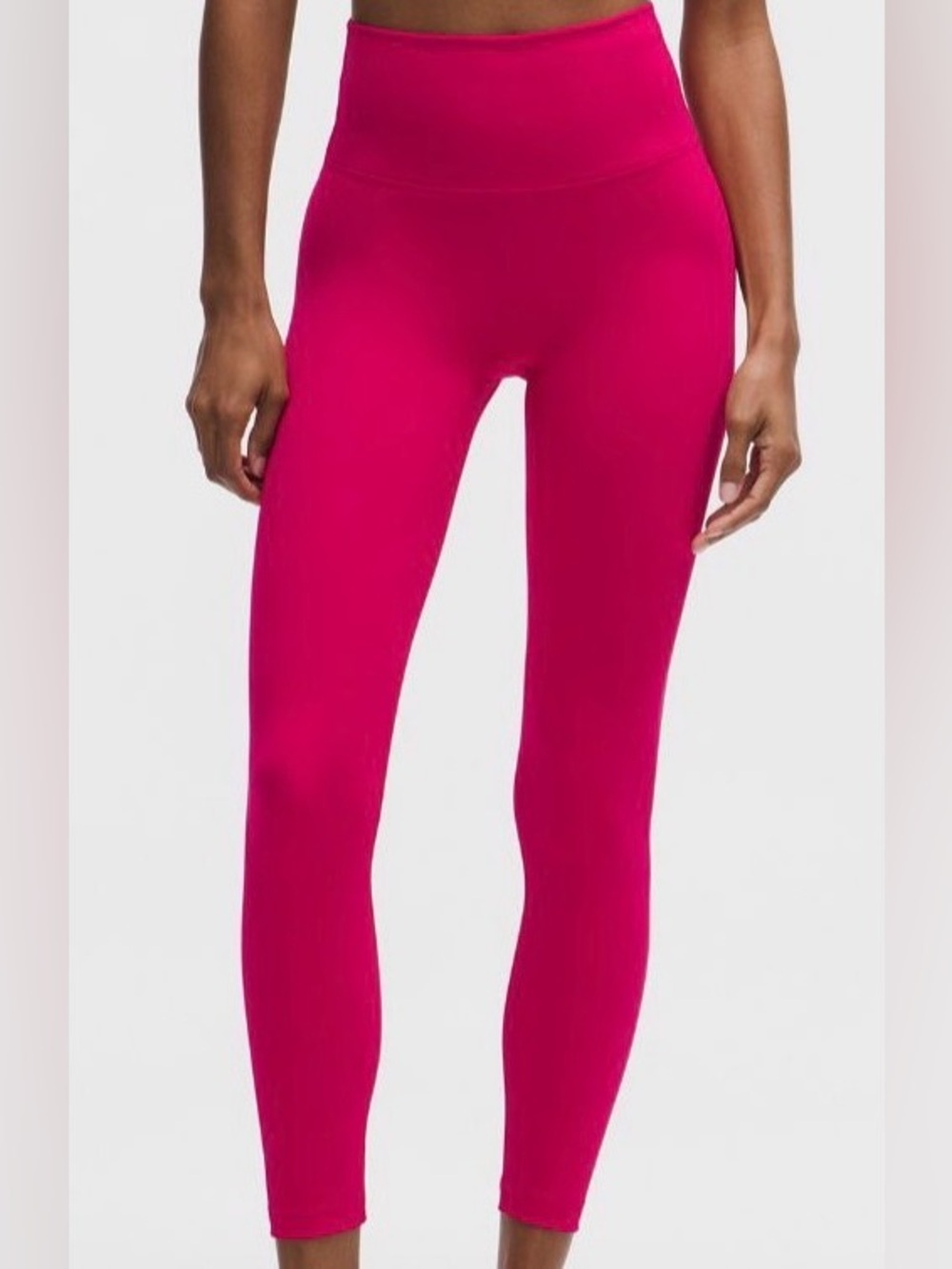 Lululemon Wunder Train No Line High-Rise Tight 28” in Mulberry Spark Size 6 NWT